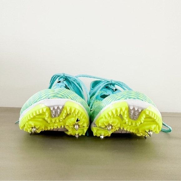 Saucony Neon Blue Yellow Endorphin 2 Track Shoes sz 7.5 - Picture 4 of 9